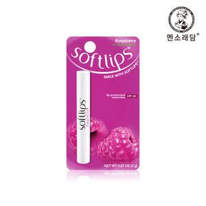 멘소래담 소프트립스 라즈베리 립밤 2g