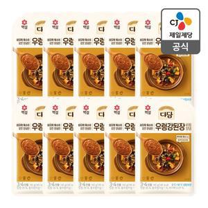 [CJ제일제당][본사배송] 다담 우렁강된장비빔양념 140g X 10개