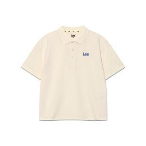 [Lee Kids](센텀시티점)스몰 트위치 오버핏 피케 카라 티셔츠 옐로우 LK2502ST01YL