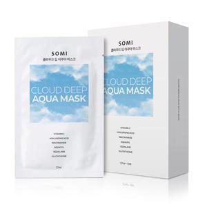 소미화장품 클라우드 딥 아쿠아 마스크 27ml 10매
