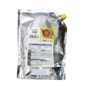 CJ 제일제당 백설 다담 강된장 찌개양념2kg 1개