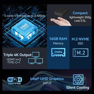 노트북 PC i9 윈도우 와이파이 셀러론 N5095A 인텔 SSD 16GB DDR4 컴퓨터 11 UHD 2TB 코어 8950HK 그래픽PC M.2 데스크탑PC 6 1TB