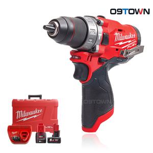 밀워키 M12 FPD-632C 충전 함마드릴 드라이버 12V 3.0Ah+6.0Ah 2팩
