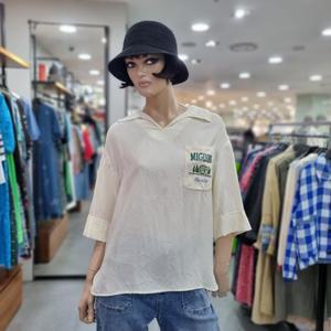 베네통/애플아울렛/레이온100% 루치아노 블라우스/ BABL04341