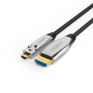 NEXT-6715HAOC-DA Micro HDMI to HDMI AOC 광 하이브리드 케이블 15M