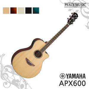야마하 어쿠스틱 기타 APX600 스프러스 탑 버스킹 연주용 피에조 픽업 통기타 APX-600 YAMAHA