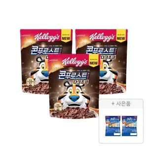 켈로그 콘푸로스트 다크초코 550g, 3개 + 증정(콘푸로스트 30g, 2개)