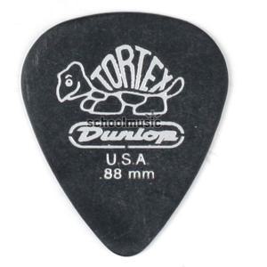 [스쿨뮤직]Dunlop - Tortex Black STD 0.88mm(488R.88)