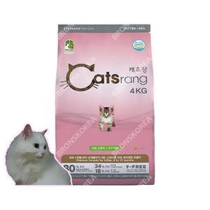 캐츠랑 NEW 키튼 4kg 길냥이 사료 아기 고양이 건식