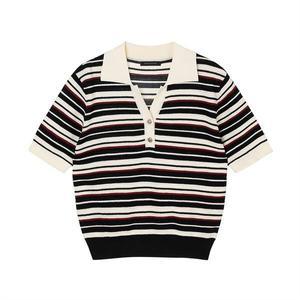 [아날도바시니]   크로셰 노치넥 칼라 니트 AX07KP27M _P390711481