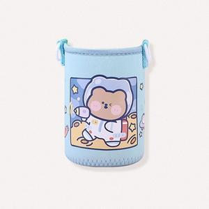 고품질 캐릭터필통 텀블러 백 블루 스트랩주머니 텀블러주머니 보틀백 보틀파우치 물통파우치 (WFHS7VE)