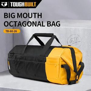TOUGHBUILT TB-60-26 26 대용량 입 오픈 입 팔각형 툴킷 다기능 보관 배낭