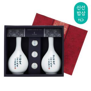 [품질보장]22년청와대선물선정 이기춘명인 문배술 특1호세트 400mlx2병