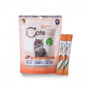 짜먹는 고양이 간식 캐츠랑 참치연어 습식 280g14gx20pack 사료 주식