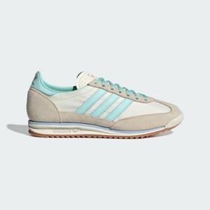아디다스 스니커즈 JQ1180 Off White Semi Flash Aqua Glow Blue DOM
