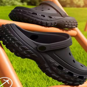 남자 탱크 5cm 통굽 컴포트 샌들 슬리퍼 소프트 사이드 에어홀 푹신한 쿠션 두꺼운 밑