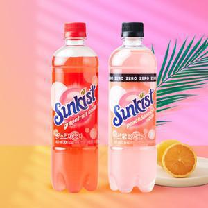 [본사직영] 썬키스트 소다 600ml 24입 2종 택1 / 자몽 제로 복숭아레몬 (소비기한 임박