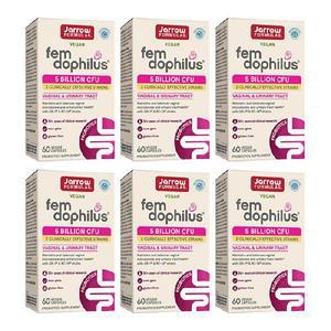 6개 Jarrow Formulas 자로우포뮬러스 여성유산균 펨도피러스 50억 60정