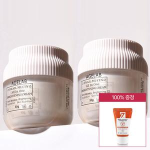 [원쁠딜] 에이지랩 달팽이 뮤신 올인원 브라이트닝 크림 50g+50g