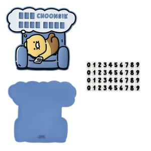 귀여운 카카오프렌즈 춘식이 캐릭터 주차번호판 논슬립 / 선물 자동차용품 차량