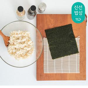 [품질보장] 두번 구운 김밥김(10매) 23g X 10봉