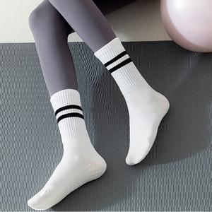 논슬립 중목 필라테스 양말 미끄럼방지 헬스 요가 운동양말 *4장