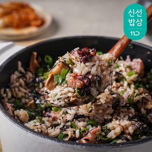 [프로즌] 건강한 밥상, 톳 문어솥밥 1팩+1팩 (2인분+2인분)