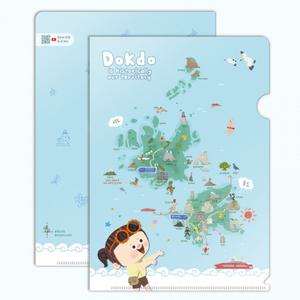 연두세상 보물섬 독도 L 홀더_독도지도 1134174