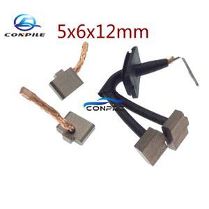 바겐 제타 발전기 스타터 모터 브러쉬 카본 자동차 5x6x12mm 스피드