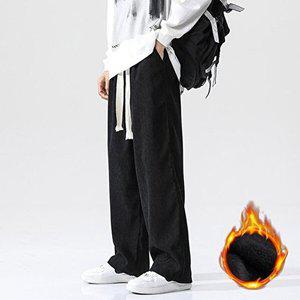 [엄지척]남성 기모안감 골덴 디자인 밴딩 겨울 팬츠