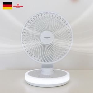 선풍기 탁상용 조명 미니 6인치 짐머만 ZMF-7502HJ USB C타입 충전식