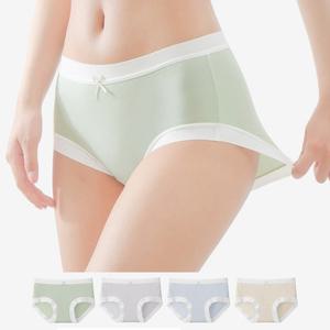 4장세트 모달 누디 여성 심리스 팬티 여자속옷 노라인팬티