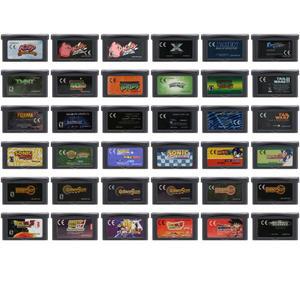 GBA 비디오 게임 카트리지 콘솔 카드 dDragon Ball 골든 썬 kKirby 소닉 닌자 거북이 s 스파이더맨 팬 선물