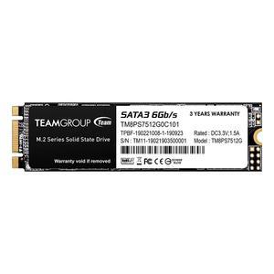 TEAMGROUP MS30 512GB SLC 캐시 3D NAND TLC M.2 2280 SATA III 내장 SSD TM8PS7512G0C101