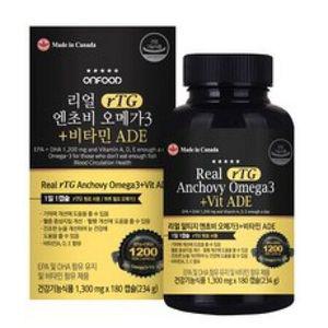 온푸드 리얼 알티지 엔초비 오메가3 180정