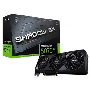 MSI 지포스 RTX 5070 Ti 쉐도우 3X OC D7 16GB 그래픽카드 무상 AS 3년 엔비디아