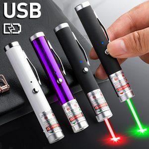 별지그린 무선 고출력 레이져포인터 프리젠터 USB 충전 녹색 레이저 포인터 슈퍼 파워 펜 711 레드 도트 53