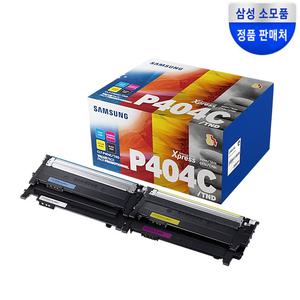  삼성정품인증점 CLT-P404C 4색 밸류팩(패키지) 정품 토너 SL-C430,C432,C433,C480