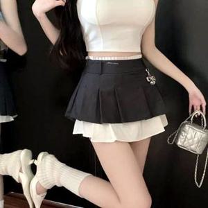 스커트 URS735219 테니스스커트 플레어스커트 데님스