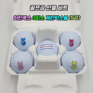 골프공선물 3피스 (5구/박스) 계란박스볼 골프선물세트 추천 어반폭스