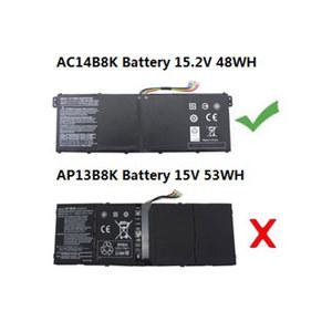 컴퓨터 노트북 571T B115 Gateway CB3 Nitro 노트북 SF314 NE511 Acer 51 SP111 배터리 531 372T 5 AC14B8K MP TravelMate B115 5 571 R7 Spin M CB5 4ICP5/57/80 ES1 AN515 용 V3 511 A515 NE512 371 51 31 Aspire