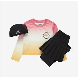 뉴발란스키즈 ESSENTIAL_여아 래시가드 2 IN 1 NK9RE2102G_(25)Pink