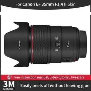 캐논 ef 35mm ii 스킨 EF F1.4 II 카메라 렌즈 스크래치 방지 스티커 보호 필름