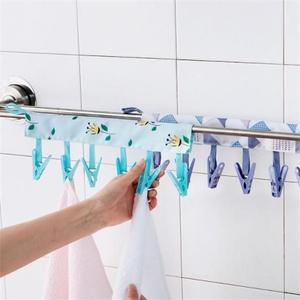 [ME3L93N0_52CQ]빨래건조대걸이 욕실 빨래집게 건조대