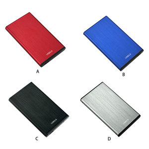 태블릿 노트북 데스크탑용 알루미늄 인클로저 외장 디스크 박스 USB 3 0-SATA 2 5 하드디스크 케이스 6Gbps