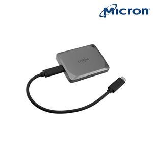 마이크론 크루셜 외장SSD X9 Pro Portable SSD 2TB 대원씨티에스
