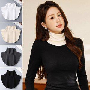 페이크카라 무지 목폴라 페이크 보온 (WFH49DK)