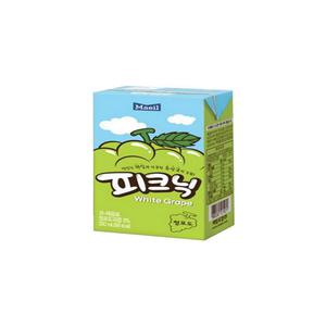 피크닉 청포도 200ml 24개.학교 행사 사무실 탕비실 교회 개별포장 나들이 소풍 어린이 음료수