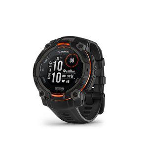 [가민]  인스팅트 3 솔라 45mm 블랙 멀티스포츠 GPS 스마트워치
