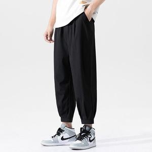 3컬러 남성 베이직 배기팬츠 허리밴딩 조거팬츠
